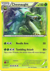 Chesnaught 5/39 Sheen Holo Promo - Kalos Starter Set Exclusive